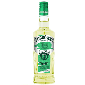 Picture of Vodka Zubrowka Orzewiajca Mieta 30% Alc. 0.5L (Case=15)