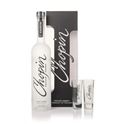 Picture of Chopin potato vodka VAP + 2 shot glasses 700ml 40% Alc. (Case=6)