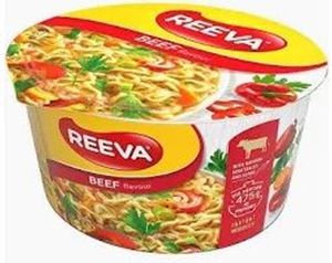 Picture of Quick-cook. noodles Reeva Beef, 75g (Case=24)